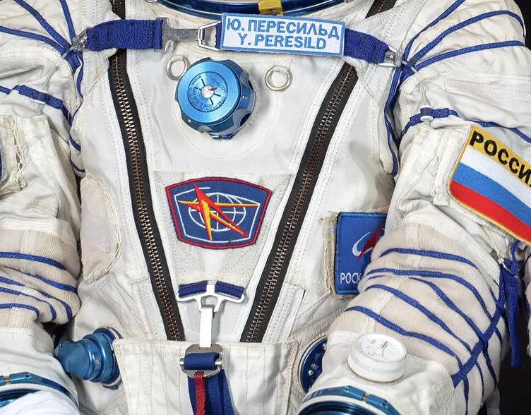 "Sokol KV-2" spacesuits of main crew members of "Soyuz MS-19"