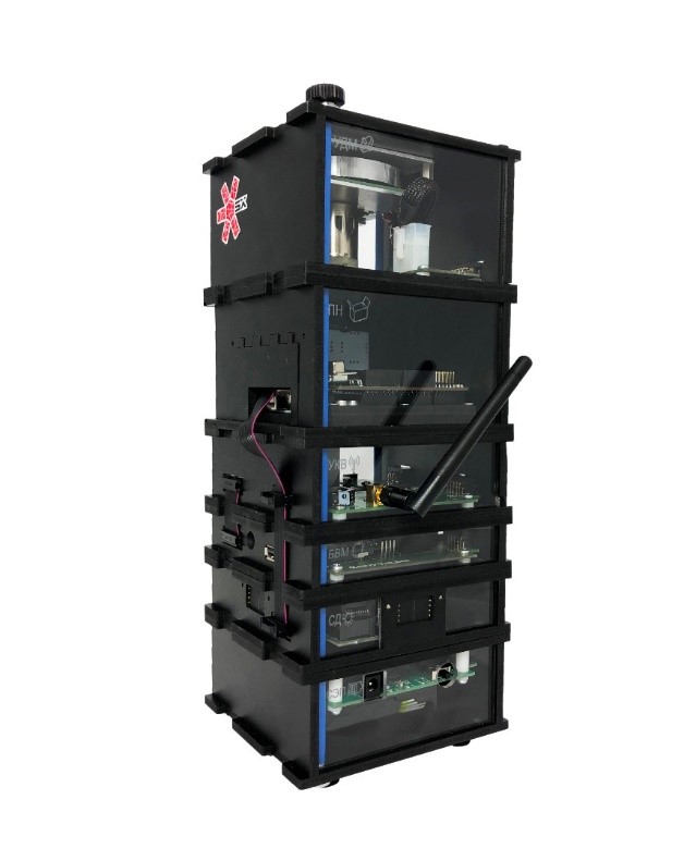 "OrbiCraft 3D" nanosatellite functional kit