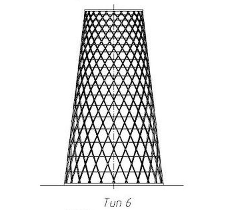 Load-bearing Structure of the Enclosure. Type 6