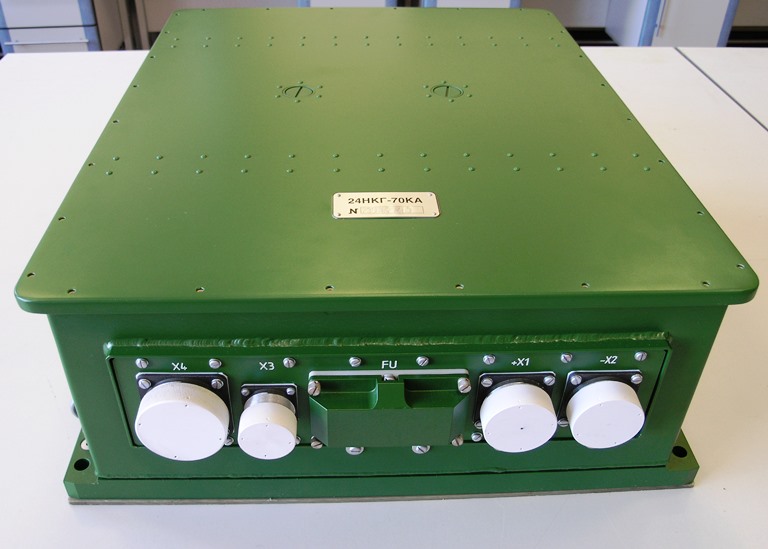 Rechargeable Battery for Power Supply of Ground Infrastructure
