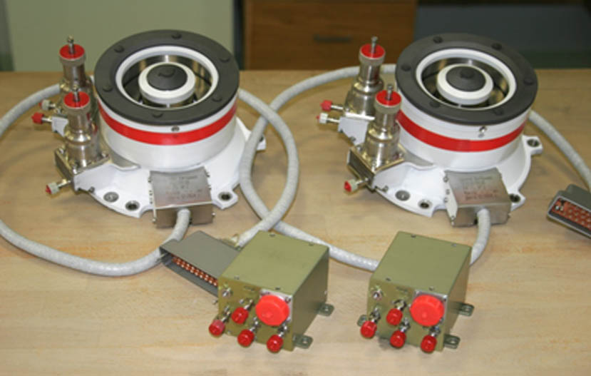 Electric Thruster for Spacecraft with Mass up to 2500-3000 kg