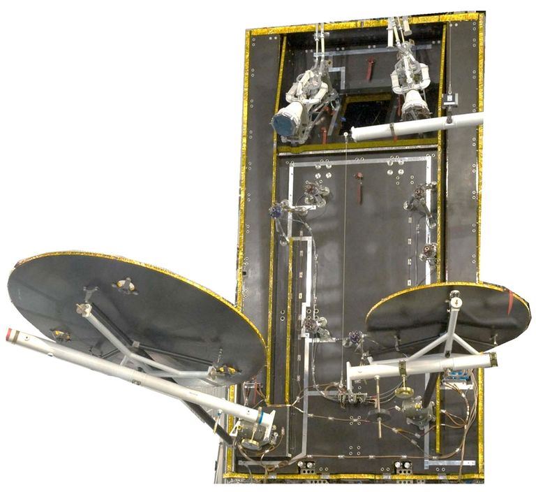 C-band Antenna which Forms Planimetric Directional Diagram